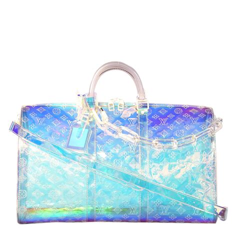 louis vuitton iridescent bag price|Louis Vuitton Keepall Bandouliere Monogram 50 Prism .